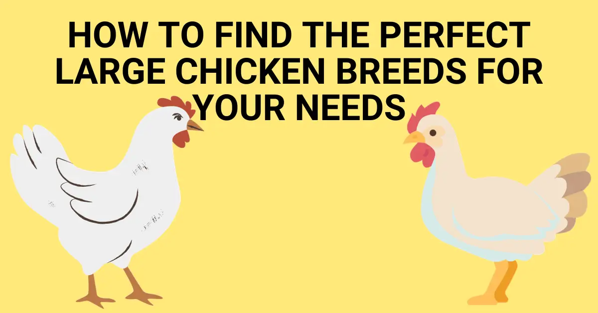 large chicken breeds featured image