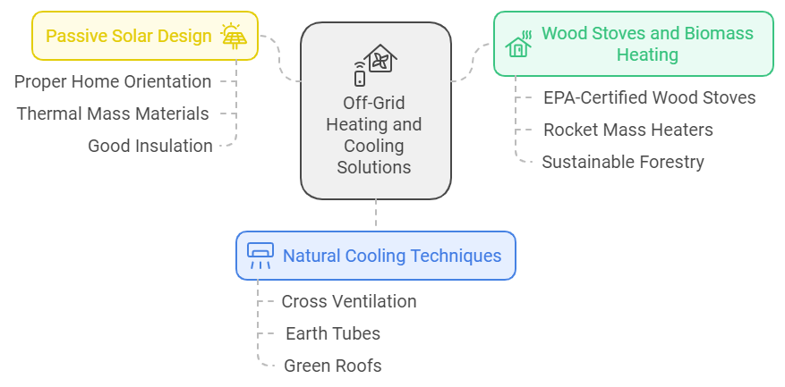 6 Off-Grid Living Essentials You Can't Afford to Ignore in 2025 6 off grid heating and cooling solutions