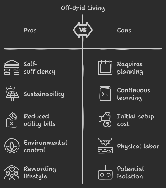 6 Off-Grid Living Essentials You Can't Afford to Ignore in 2025 1 off grid living essentials overview