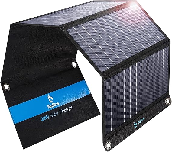 Top 5 Solar Charger Battery Banks for Off-Grid and Emergency Power in 2025 5 Big Blue 28w Solar Charger