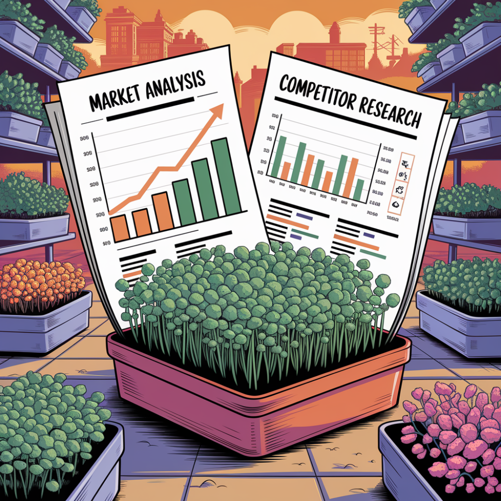 market analysis of microgreens