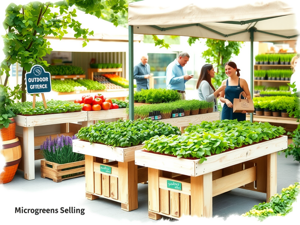 Selling Microgreens For Profit
