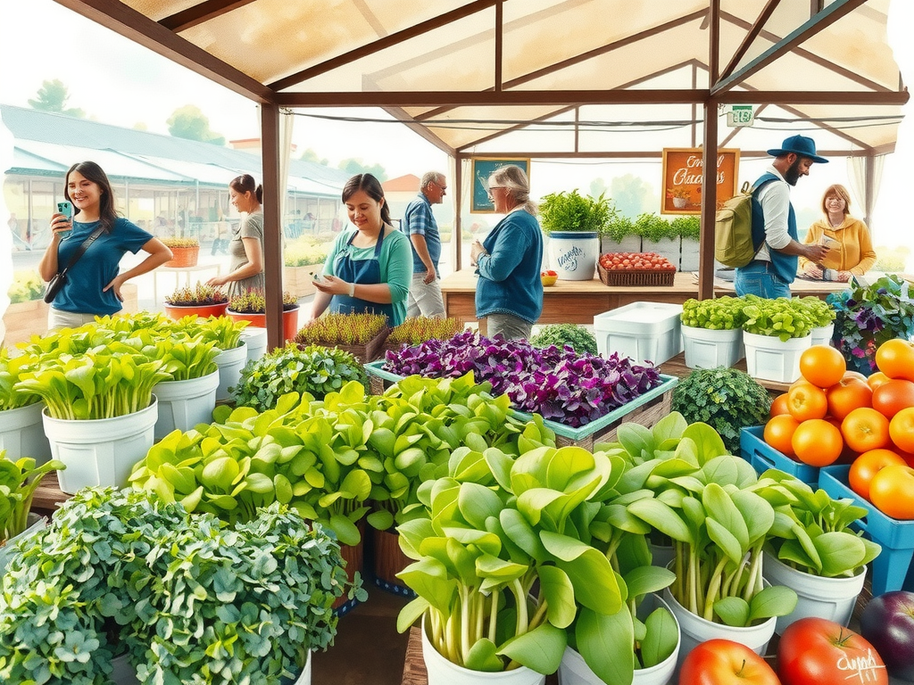 How To Sell Microgreens Effectively