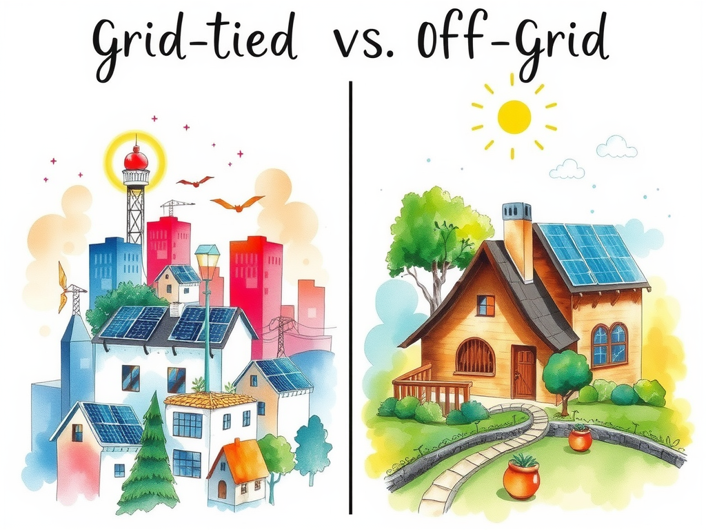GridTied Vs OffGrid Solar Systems Explained