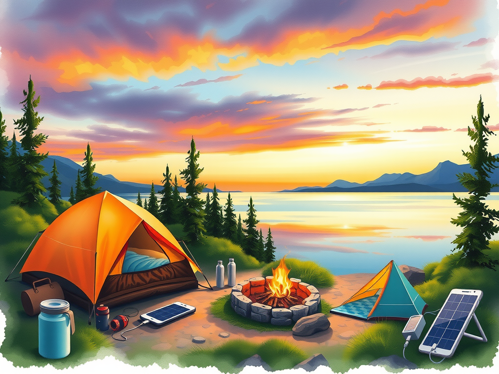 Solar Power Banks For Camping Adventures