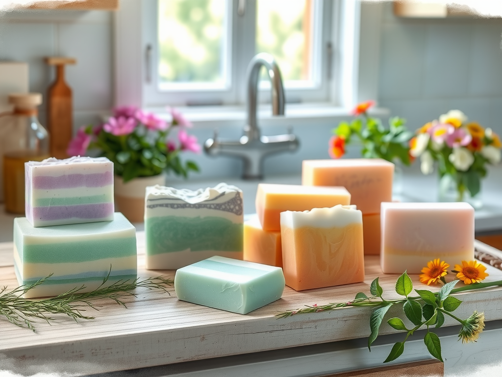 Homemade Soap Makes Skin Glow