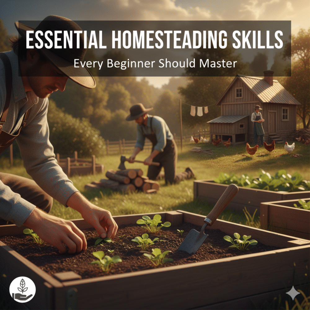 essential homesteading skills featured image