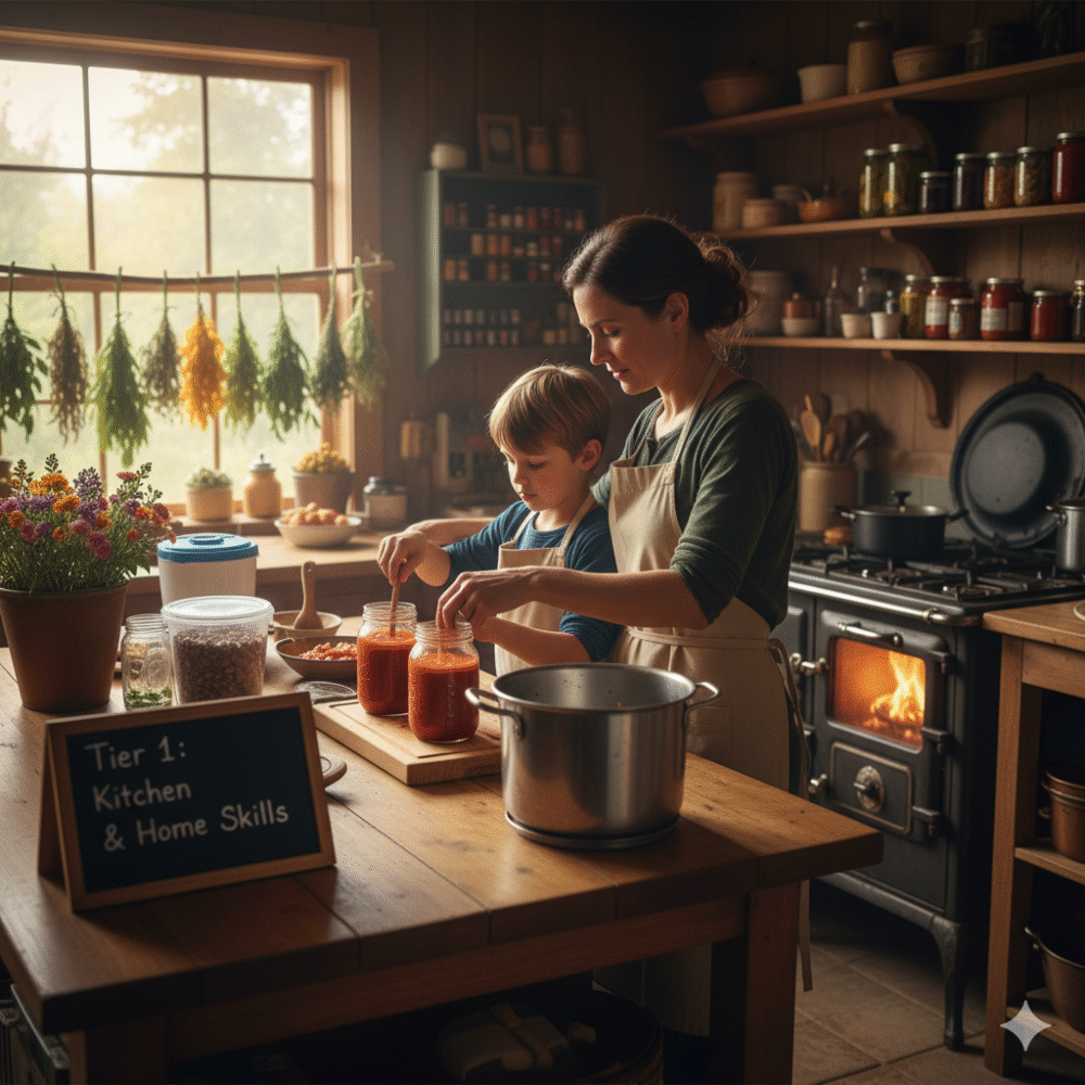 Essential Homesteading Skills Every Beginner Should Master 1 kitchen skills working in the homestead