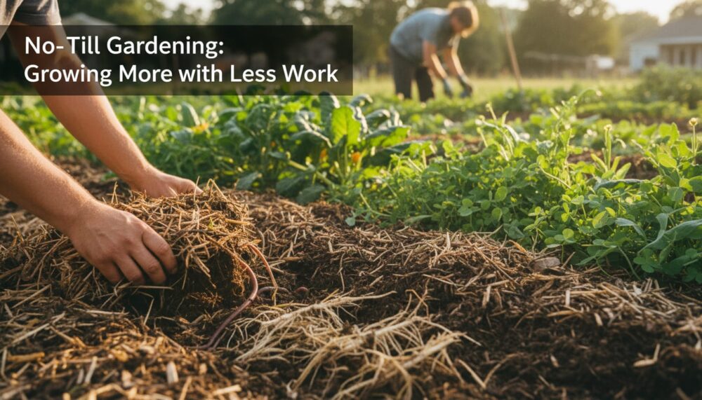 No-Till Gardening: Growing More with Less Work 1 no till gardening