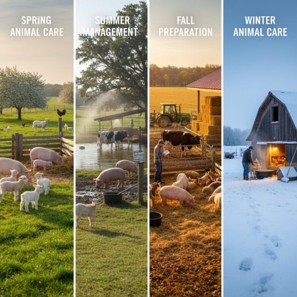Winter Homesteading: Thriving in the Quiet Season 2 a photo of seasonal animal management for the homestead